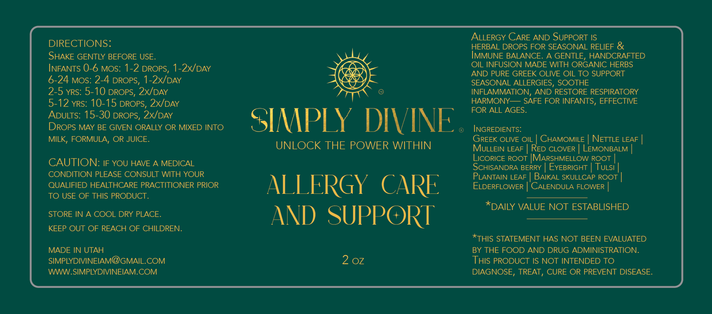 Allergy Care and Support