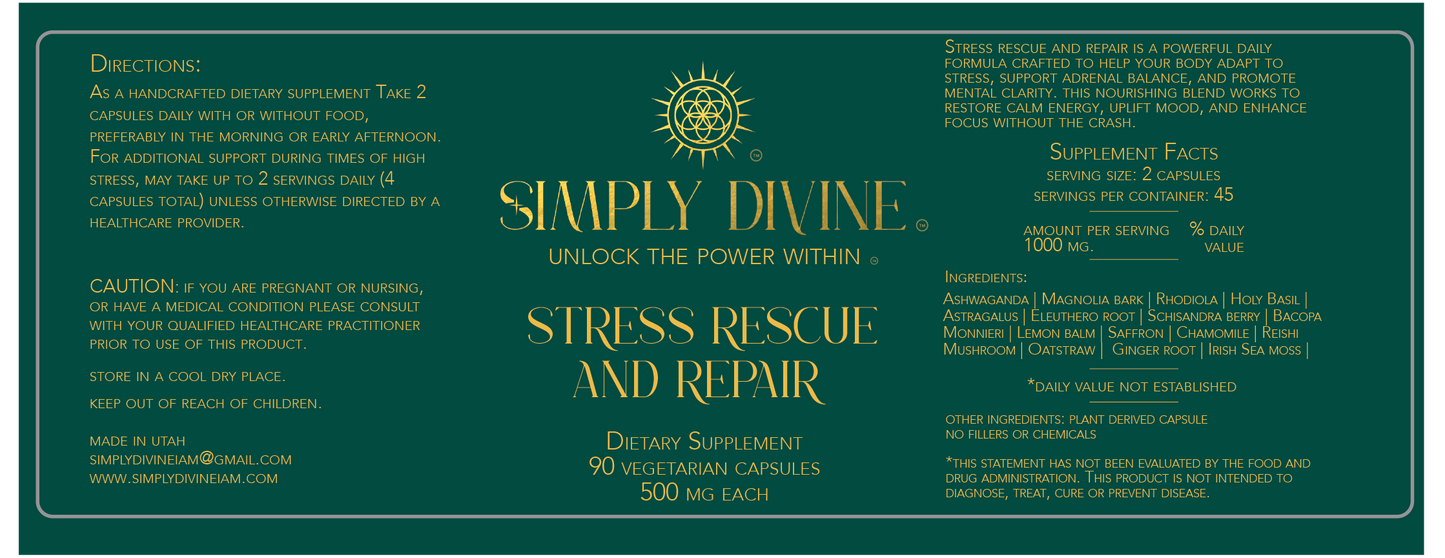 Stress Rescue & Repair